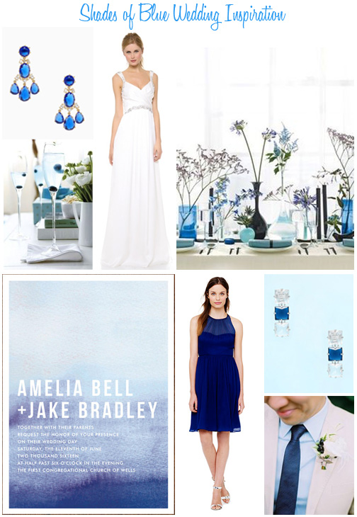 Availendar: Shades of Blue Wedding Inspiration